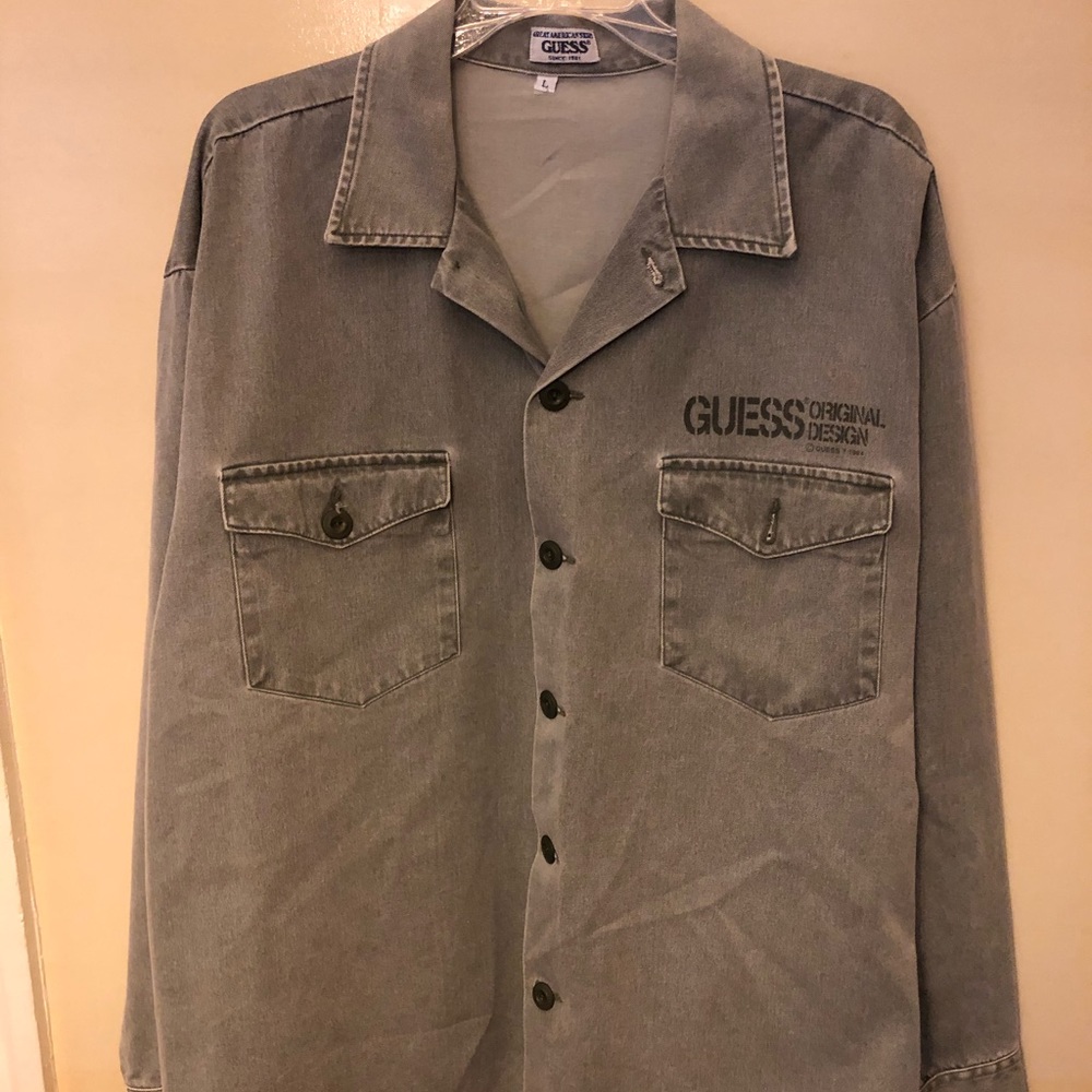Vintage Guess Army Shirt